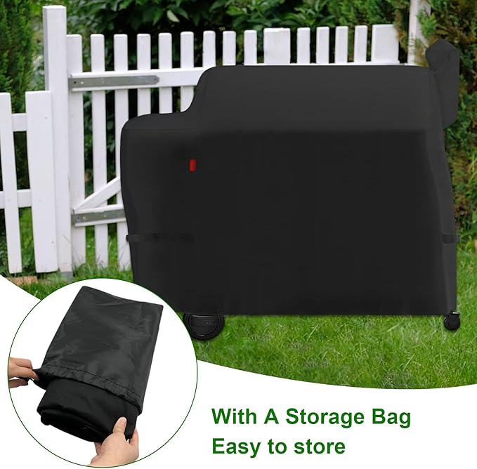 Outdoor Grill Cover Fits Traeger Pro 780 & Pro 34 (TFB86KLF, TFB34KLF) Electric Grill and Smoker,Compared to BAC504 BAC380 Traeger Cover Geny Waterproof BBQ Grill Cover
