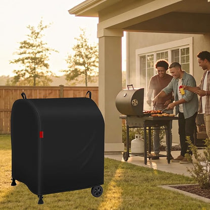 Outdoor Grill Cover Fits Royal Gourmet CD1824M Charcoal Grill, Waterproof 600D Heavy Duty Barrel Grill Cover, Fade Resistant & Rip-Proof BBQ Grill Covers for CD Series.