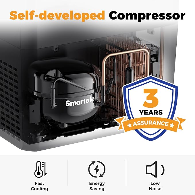 Setpower 12V Refrigerator 34 Quart Car Refrigerator,Keep Cold 24H Car Fridge 12V Fridge,Electric Coolers for Vehicles Car Camping Truck Van RV SUV Road Trip Travel,RF30 PRO fits 2L Bottle