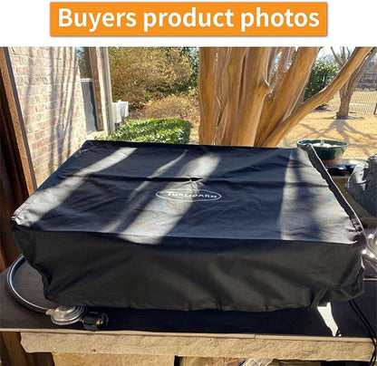Cover for Blackstone 22 inch Griddle Water Resistant 600D Polyester Heavy Duty Flat top 22" Gas Grill Cover Exclusively Fits Blackstone 22" Griddle Cooking Station-22in Without Hood Cover