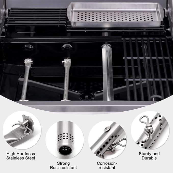 Repair Kit for Char-Broil 463655421 463655621 463655021 463654022 Grill Parts, Grill Replacement Parts for Charbroil Performance 463655421 463655621 463655021 2-Burner Gas Grill Models