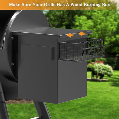 1 Pack Magnetic Storage Bin for Traeger Grills, Suit for Traeger Ironwood 885, Pro Series 34, Pro Series 22, Pro D2 575, Pro 780, Ironwood 650, Z-Grills, Pit boss