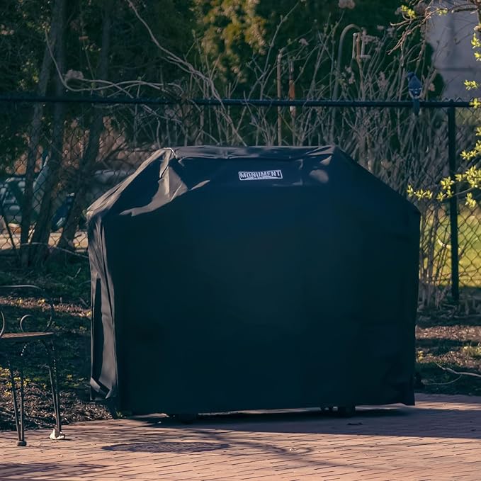 Monument Heavy Duty Gas BBQ Grill Cover,54-inches for 4-Burner Mesa 400, 25392, 24633, 35633, 24367, 41847NG, M415BZ, SKU 98475