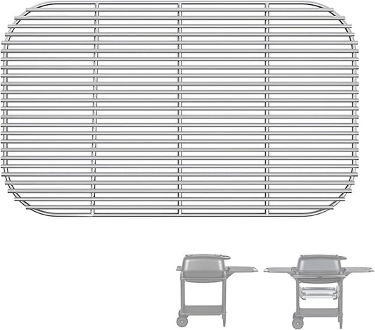 SafBbcue Stainless Steel Charcoal Grate for PK300 Grills Smoker, Grill Charcoal Grate for PK300AF Grills & Smoker Accessories, Stainless Steel BBQ Grill Grate for PK300 Parts, 20.5" x 12.5"