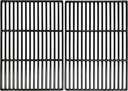 DC103 Cast Iron Cooking grid Porcelain Coated 11 3/4 x 16 15/16" fits for Brinkmann 810-2500, 810-2500-0, Pro Series 2500/2600, Grill Chefs, Grill Zone and other Gas Grills, Set of 2