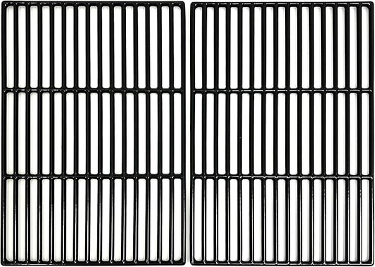 DC103 Cast Iron Cooking grid Porcelain Coated 11 3/4 x 16 15/16" fits for Brinkmann 810-2500, 810-2500-0, Pro Series 2500/2600, Grill Chefs, Grill Zone and other Gas Grills, Set of 2