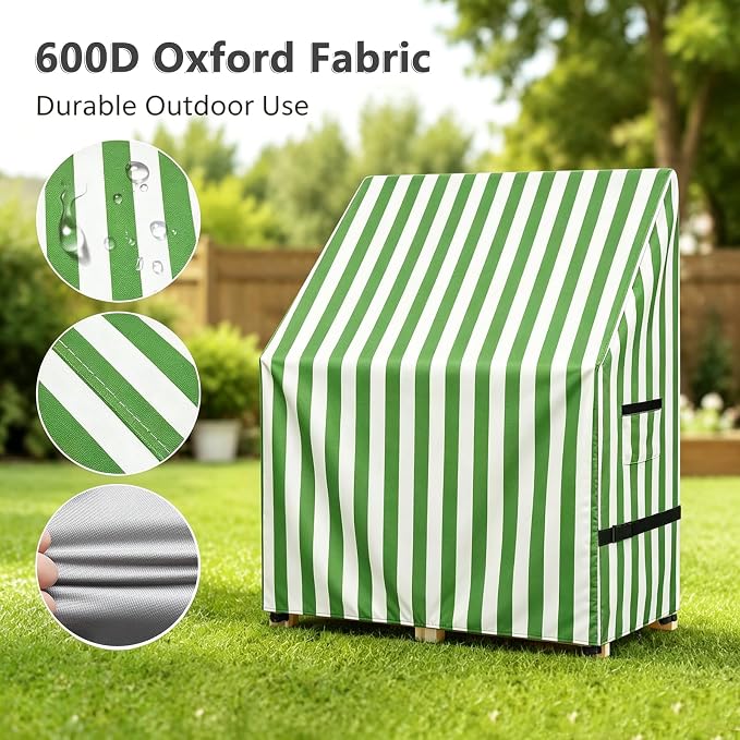 Kids Outdoor Mud Kitchen Cover,Heavy Duty Waterproof & Anti-UV Dustproof Outdoor Wooden Play Kitchen Covers,31.5" W x 19.7" D x 37.4" H,Cover Only(Green)