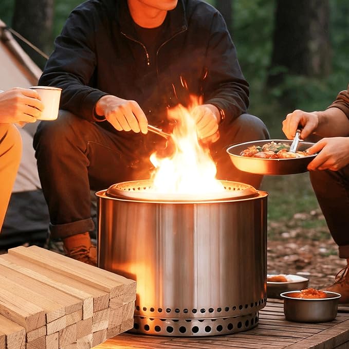 Pizza Oven Wood 19 Lbs Kiln-Dried Cherry Wood 8 Inch Mini Barkless Cooking Logs for Pizza Ovens, Grills & Smokers, Fits Ooni, Gozney, Solo Stove, for Camping, Fire Pits & Bonfires