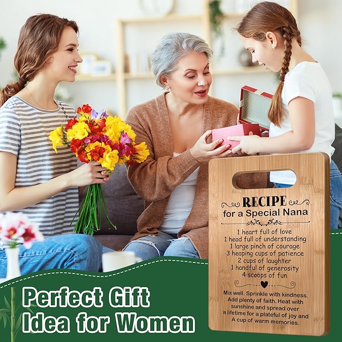 Popular Birthday Gifts for Nana, Cutting Board Gift for Nana, Cute Grandma Gifts from Grandchild, Nana Gifts for Mothers Day