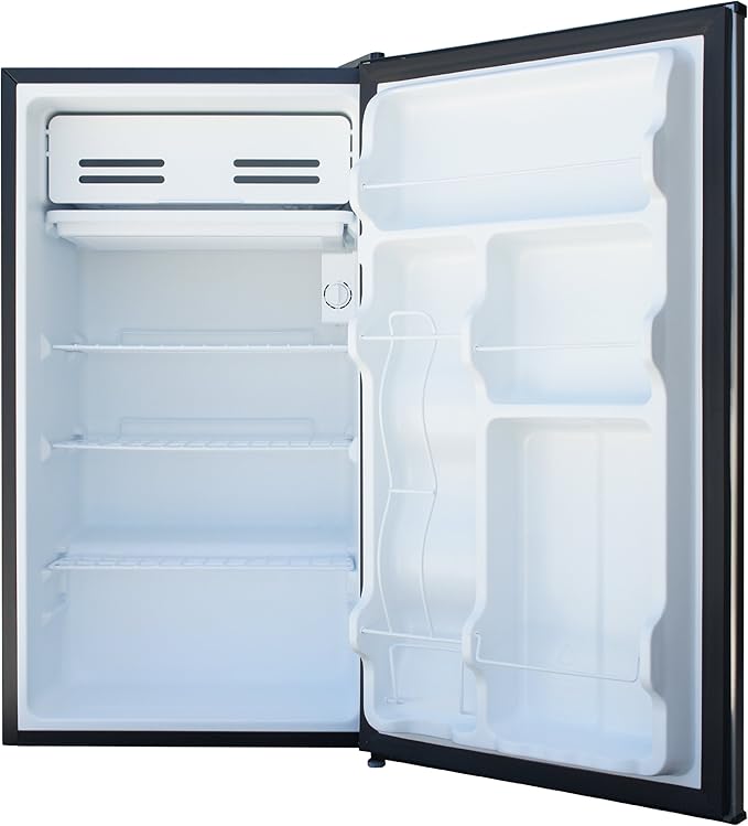 SPT RF-334SS Compact Refrigerator, 3.3 Cubic Feet, Stainless Steel, Energy Star
