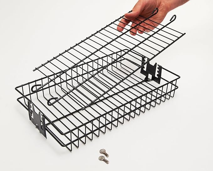 Onward Manufacturing Company Non-Stick Flat Spit Rotisserie Grill Basket