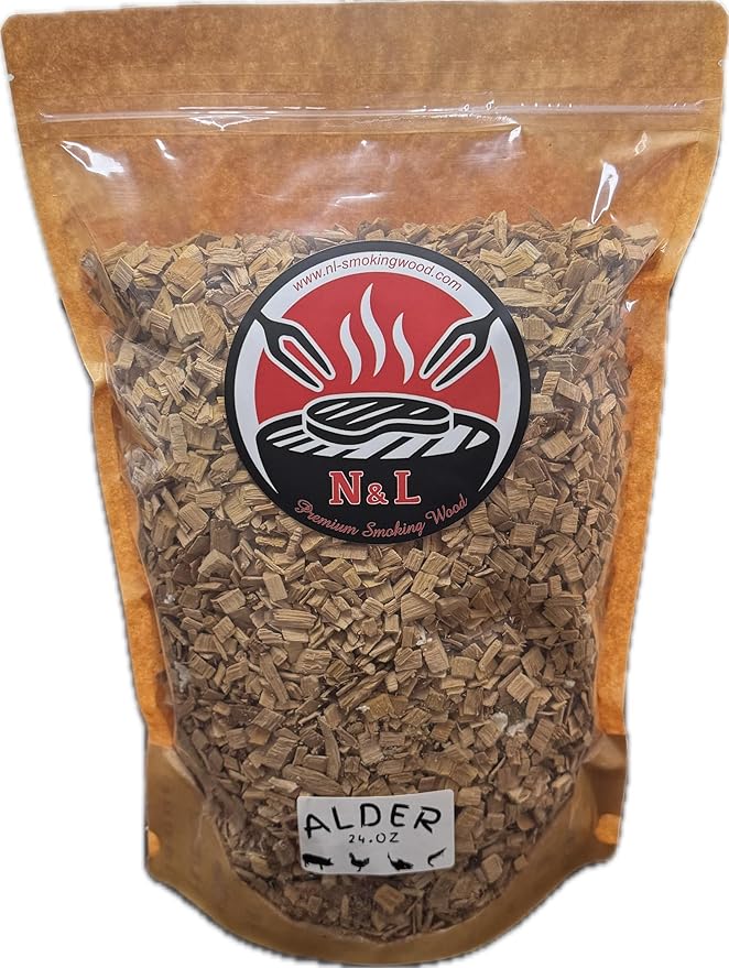 BBQ Premium Smoking Wood Chips,BBQ Chips,Smoker Chips,BBQ,Grill APPLIANCES (Alder Wood Chips)