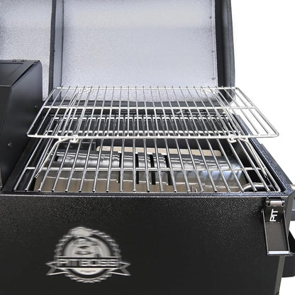 Smoking Rack for Pit Boss 150 Grill Beef Jerky Second Rack Portable Pellet Smoker Grates for Traeger Ranger Scout Portable Tabletop Replacement Parts Pitboss PB150PPG PB150PPS Accessories