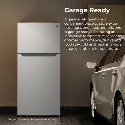 Kenmore 20.2 cu. ft. 30" Wide Top Mount Refrigerator - FPR Metallic Steel