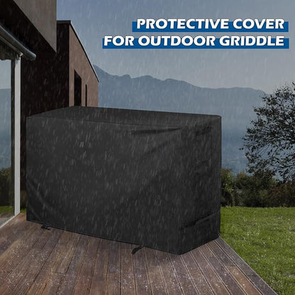 Griddle Cover for BESTFIRE Propane Gas Griddle Charcoal Grill Combo, Flat Grill Cover for BESTFIRE Flat Top Charcoal Gas Grill Combo