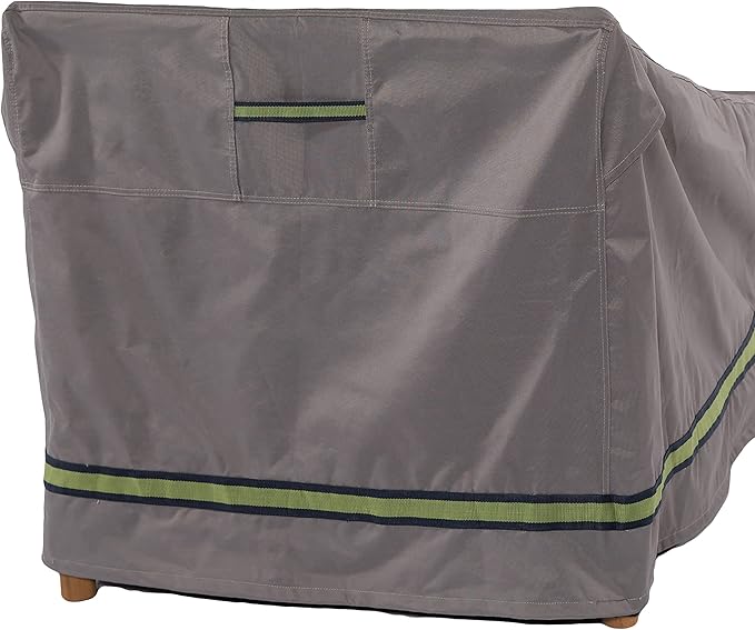 DUCKCOVERS Soteria Waterproof 86 Inch Patio Chaise Lounge Chair Cover, Chaise Lounge Covers Outdoor