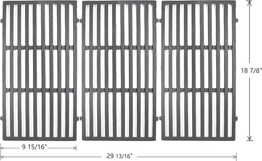 Hongso 18 7/8" x 9 15/16" Grill Grates for Perfect Flame 3019L 3019L-NG 3019L-LPG, Kitchen Aid 720-0745B 720-0745 730-0745 720-0745A, Nexgrill 720-0745, 720-0745A Gas Models, Part Number 13000382A0
