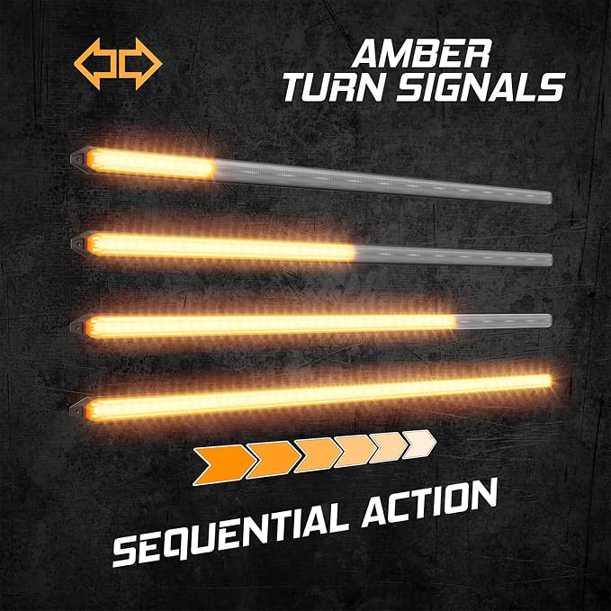 11" Switchback Grill Lights W/Start