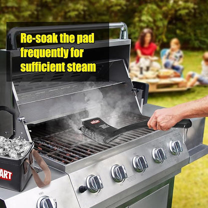 GRILLART SteamWizards Grill Brush Replacement Pad, 1 PCS