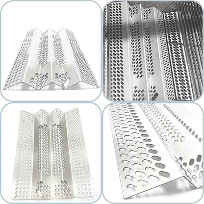 S461 Stainless Steel Heat Plate Replacement Parts for AOG, American Outdoor 24NB 24NG 24NP 24PC 36PC DCP480CSP Gas Grill（16GA -3pack 15-7/16" x 10 5/8"