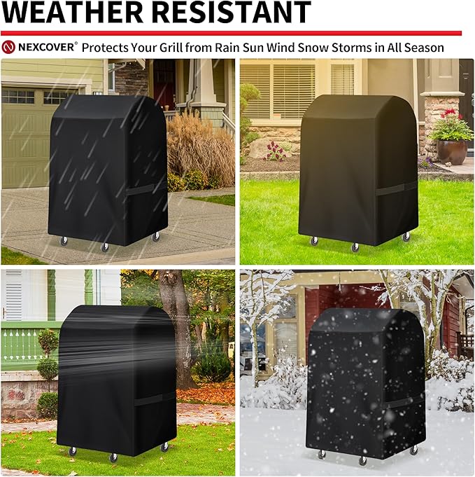 NEXCOVER Grill Cover- 30" Waterproof BBQ Grill Cover, Barbeque Cover Grill Cover for Outdoor Grill, UV Resistant Dustproof Barbecue Smoker Cover.