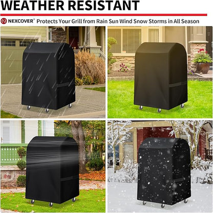 NEXCOVER Grill Cover- 30" Waterproof BBQ Grill Cover, Barbeque Cover Grill Cover for Outdoor Grill, UV Resistant Dustproof Barbecue Smoker Cover.