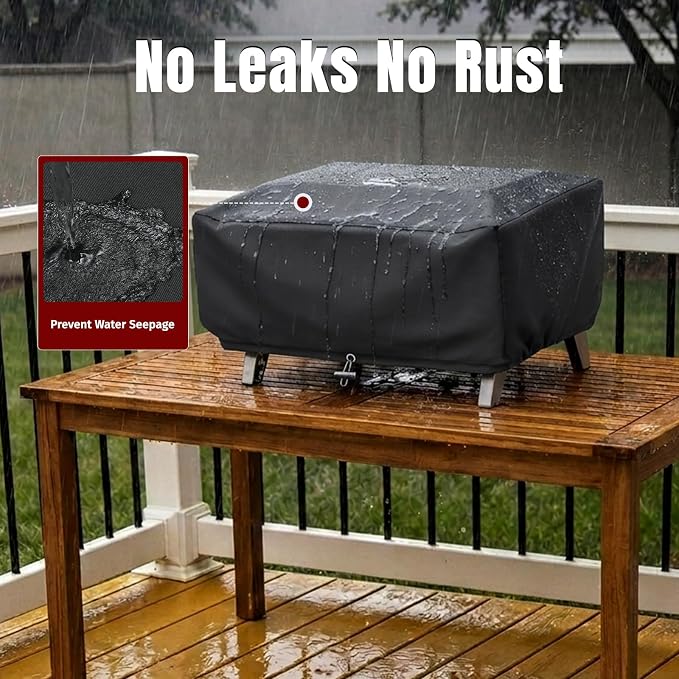 SHINESTAR 24 Inch Grill Cover for Cuisinart CGG-306, BBQ Grill Cover for Royal Gourmet 24" Griddle, Grill Cover for Outdoor Grill, Pit Boss 75275 & PB336GS and Most 2-Burner Portable
