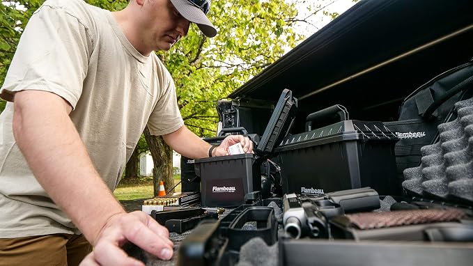 Flambeau Outdoors 5415MC Mini Ammo Can, Portable Ammo Storage (Pack of 6)