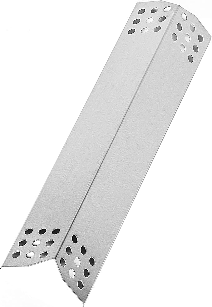 Replace parts Porcelain Steel Heat Plate, Replacement for Grill Master 720-0697, 720-0737, Nexgrill 720-0830H, 720-0783E Gas Grill Models (Stainless Steel -4pcs)