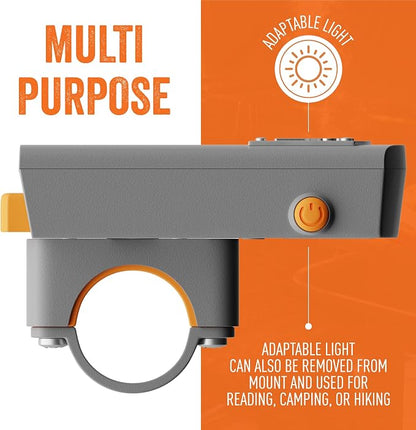 Yukon Glory Rechargeable LED Grill Handle Light, Fits Most Grills | Bright, water and heat resistant. Fits most outdoor grills. Rechargeable, patent pending.
