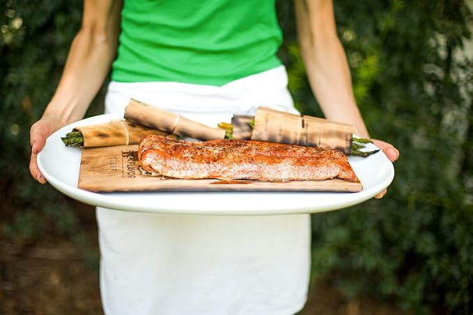 Fire & Flavor Cedar Planks, Great for Cedar Planked Salmon, Sustainably Sourced & Certified, 2-Pack, 11 inch