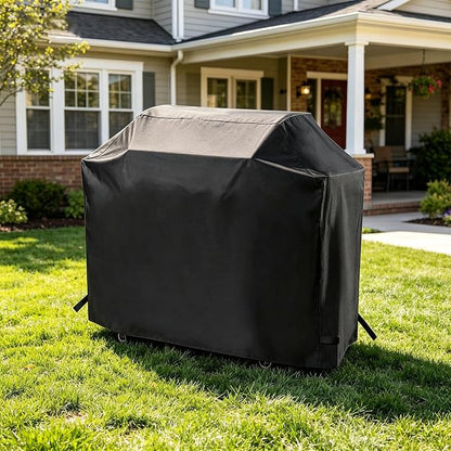 54 Inch Gas Grill Cover for Monument Mesa 400 4-Burner Grill, Waterproof | Fits Monument Mesa 400, 25392, 24633, 35633, 24367, 41847NG & M415BZ 4-Burner Gas Grills, Heavy Duty 600D Outdoor Cover