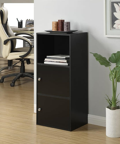 Convenience Concepts 151187 X-Tra Storage 2-Door Cabinet, Black