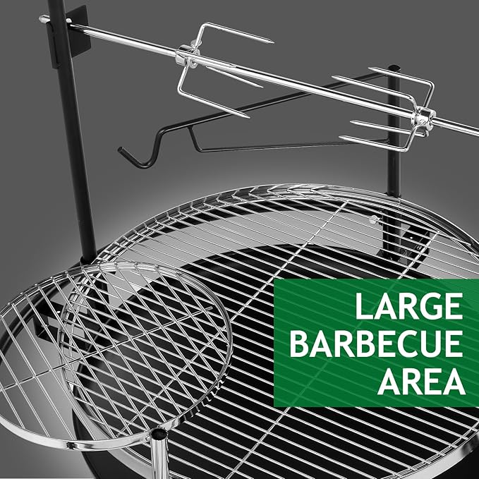Outdoor BBQ Grill for Family Gatherings Backyard Party Camping,Barbecue Charcoal Grill Portable BBQ Tool for Outdoor Cooking Camping,Camping Barbecue Grill,Portable Camping Grill with Legs for Picnics