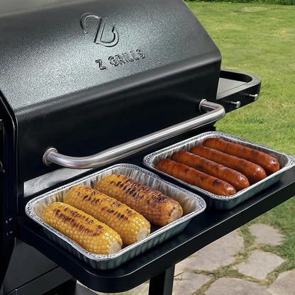 Z GRILLS Folding Front Shelf for 1000 Series Pellet Grills, Steel Grill Accessory for Outdoor BBQ, Food Prep and Extra Storage
