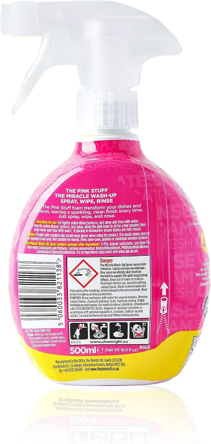 Stardrops - The Pink Stuff - The Miracle Wash Up Spray Bundle (2 Wash Up Sprays)