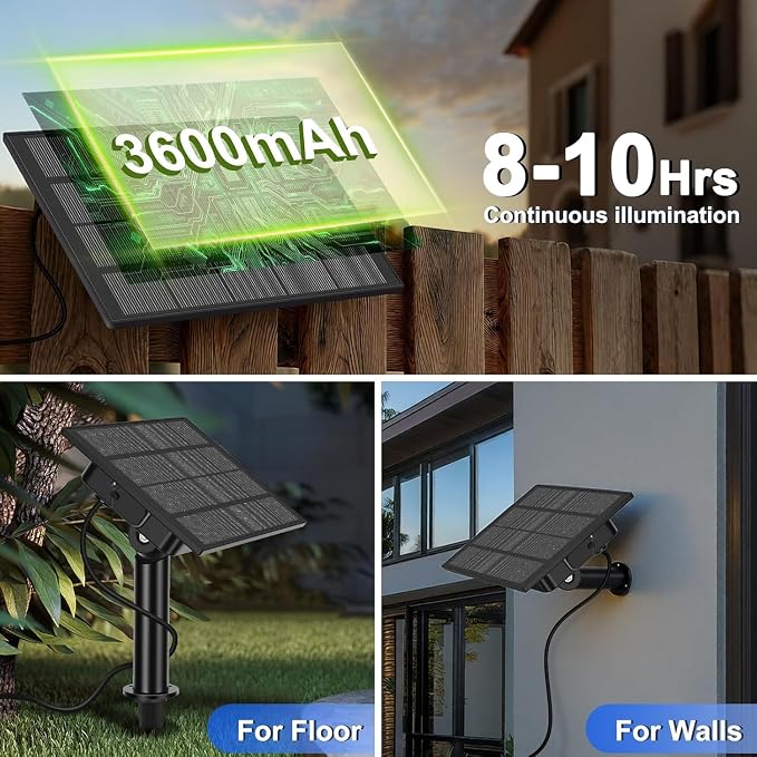 77FT Solar String Lights with 50 Bulbs 1.5FT Bulbs Spacing, 10Hours, Remote | 3 Spare Bulbs, Remote On/Off & Sensor, Zipper & Screw, IP65 Waterproof For Patio Outside Backyard Garden Decor