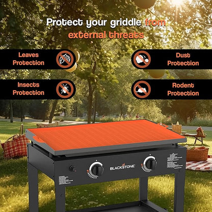 VIDASTORE Silicone Grill Mat Cover for Blackstone 36 Inch + Grill Tongs