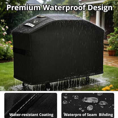 Griddle Cover for Blackstone 28" Griddle with Hood[2026 Upgraded 1000D Heavy Duty] Rip-Proof 5483 Premium Griddle Cover,Waterproof UV & Fade Resistant Flat Top Gas Grill Cover with Strap and Air Vent