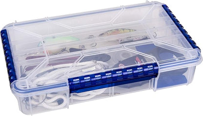 Flambeau Outdoors Waterproof Tuff Tainer - Fishing Lure, Tackle and Gear Storage Box,Ultimate Tuff Tainer Tackle Box Includes Zerust AntiRust TabWP5000 Series 14" Double Deep - Bulk Core (Pack of 6)