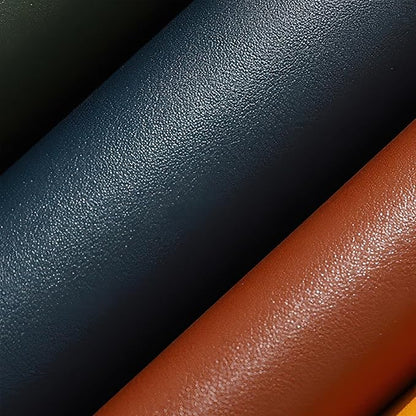 Oil-Proof Faux Leather Dual Sided Placemats Set of 4,Wipeable Table Protective Mats,Heat-Resistant Dining for Kitchen, Indoor Outdoor Use,Black&Red