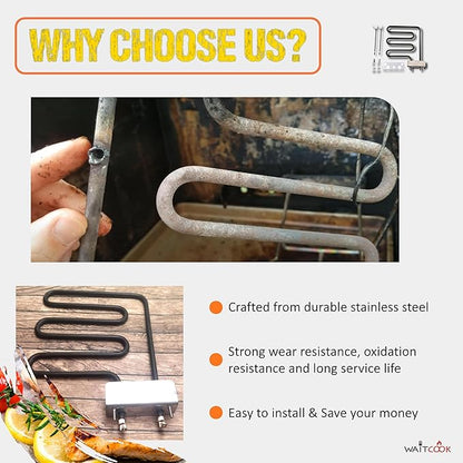 Masterbuilt Replacement Electric Smoker Heating Element for 40" Digital Electric Smokers, Part 9907090039