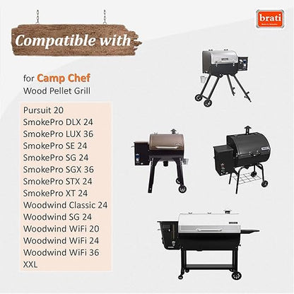 Hot Rod Igniter Kit for Camp Chef Wood Pellet Grills,for Z Grills and Cuisinart Wood Pellet Smoker Ignitor,Replacement Part PG24-21,2 Pack