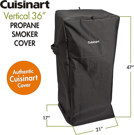 Cuisinart CGC-10244, 21" x 17" x 47", Universal Vertical Smoker Cover, Fits up to 36"