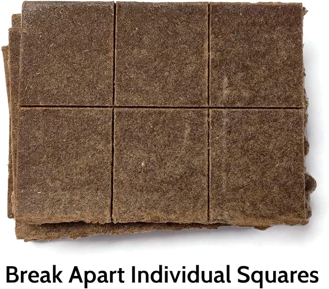 Midwest Hearth Charcoal Starters for BBQ Grill and Barbecue Smokers (48 Squares) Made in USA