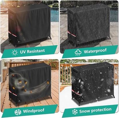 Waterproof Grill Cover for Blackstone 1555 1550 Tailgater Gas Grill and Griddle Combo, Outdoor Heavy Duty Durable Blackstone Grill Cover(Cover Only)