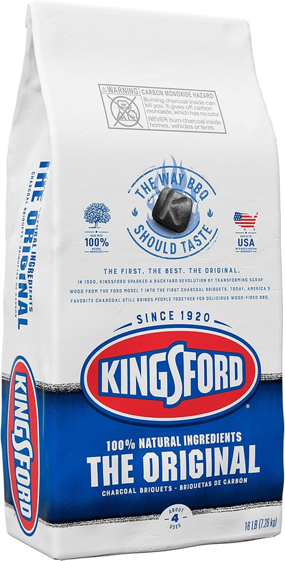 Royal Gourmet Charcoal Grill Offset Smoker with Kingsford Original Charcoal Briquettes