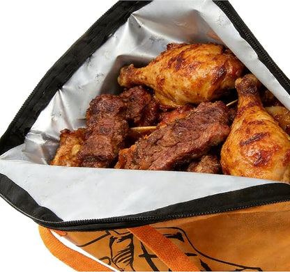 BBQ Meat Blanket Grilling Meat Insulated Resting Bag Controlling Heat Loss and Moisture Retention Keep Warm Tender and Juicy 21in Wide Mouth Reusable Family Outdoor Perfect BBQ Camping (19in Khaki)