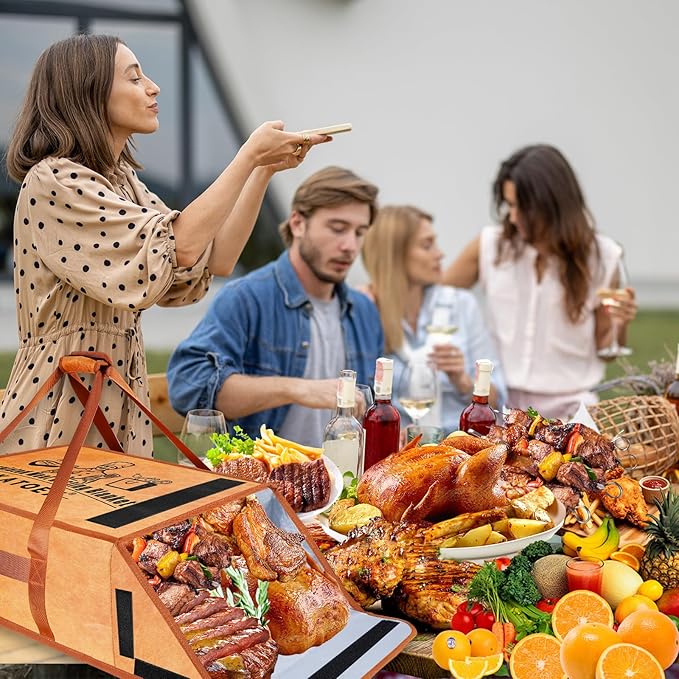 BBQ Blanket for Resting Meat, Large Brisket Resting Bag, Heavy Duty Smoker Meat Insulated Resting Bag, Insulated Meat Resting Bag for Smoking Large Brisket/Beef (49L Capacity)