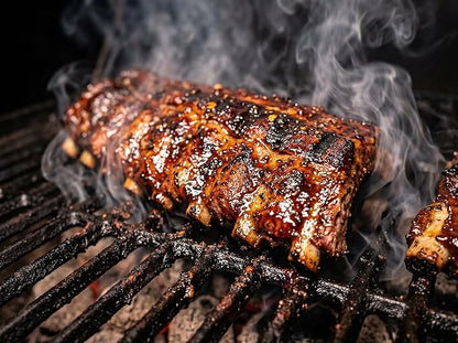 Smoker Box - Heavy Duty Stainless Steel Wood Chip Smoker for Gas & Charcoal Grills, Even Heat Vent Design, for Meat, Fish and More.